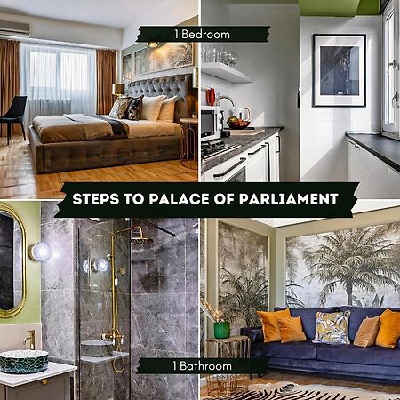 Designer Flat For 4, Heart Of Bucharest, Kitchen Villa Ngoại thất bức ảnh